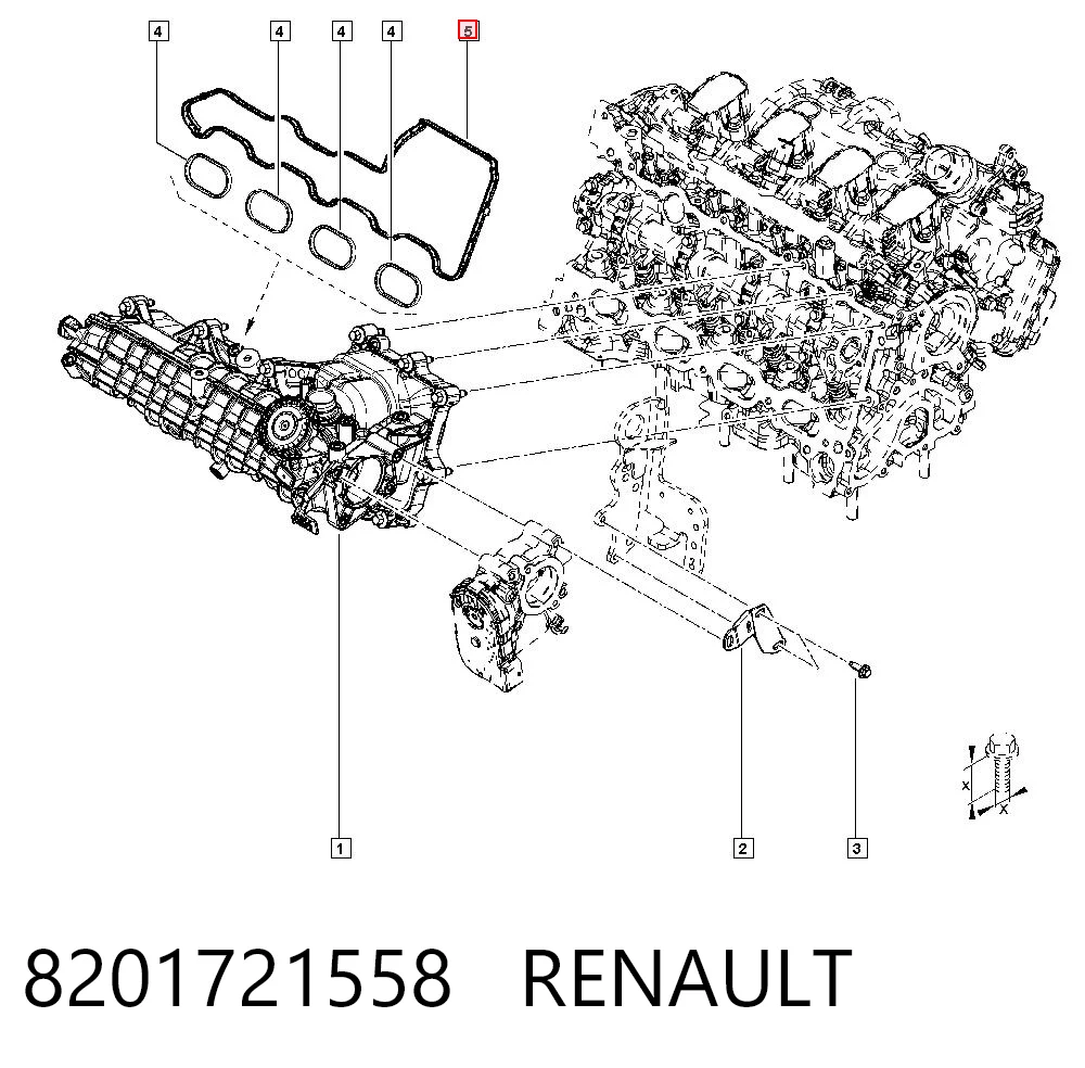 8201721558 Renault (RVI)
