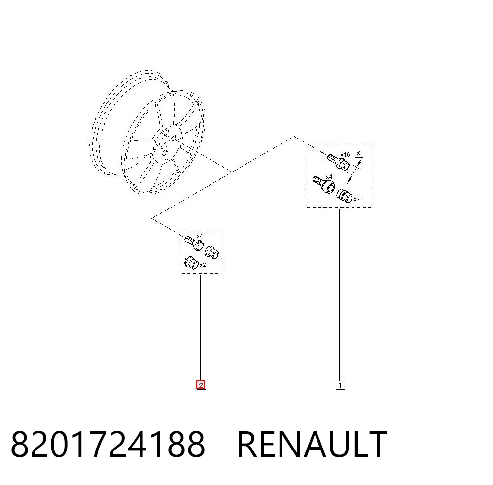 8201724188 Renault (RVI)