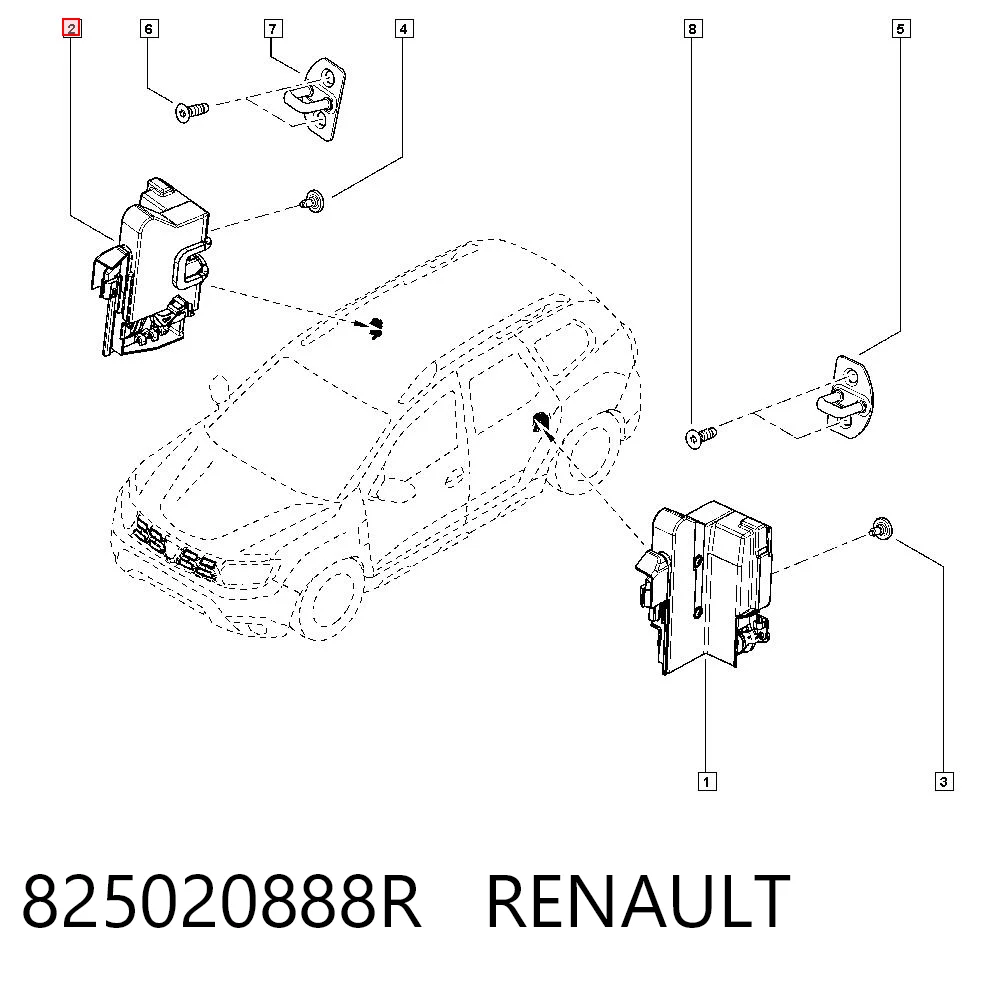 825020888R Renault (RVI)