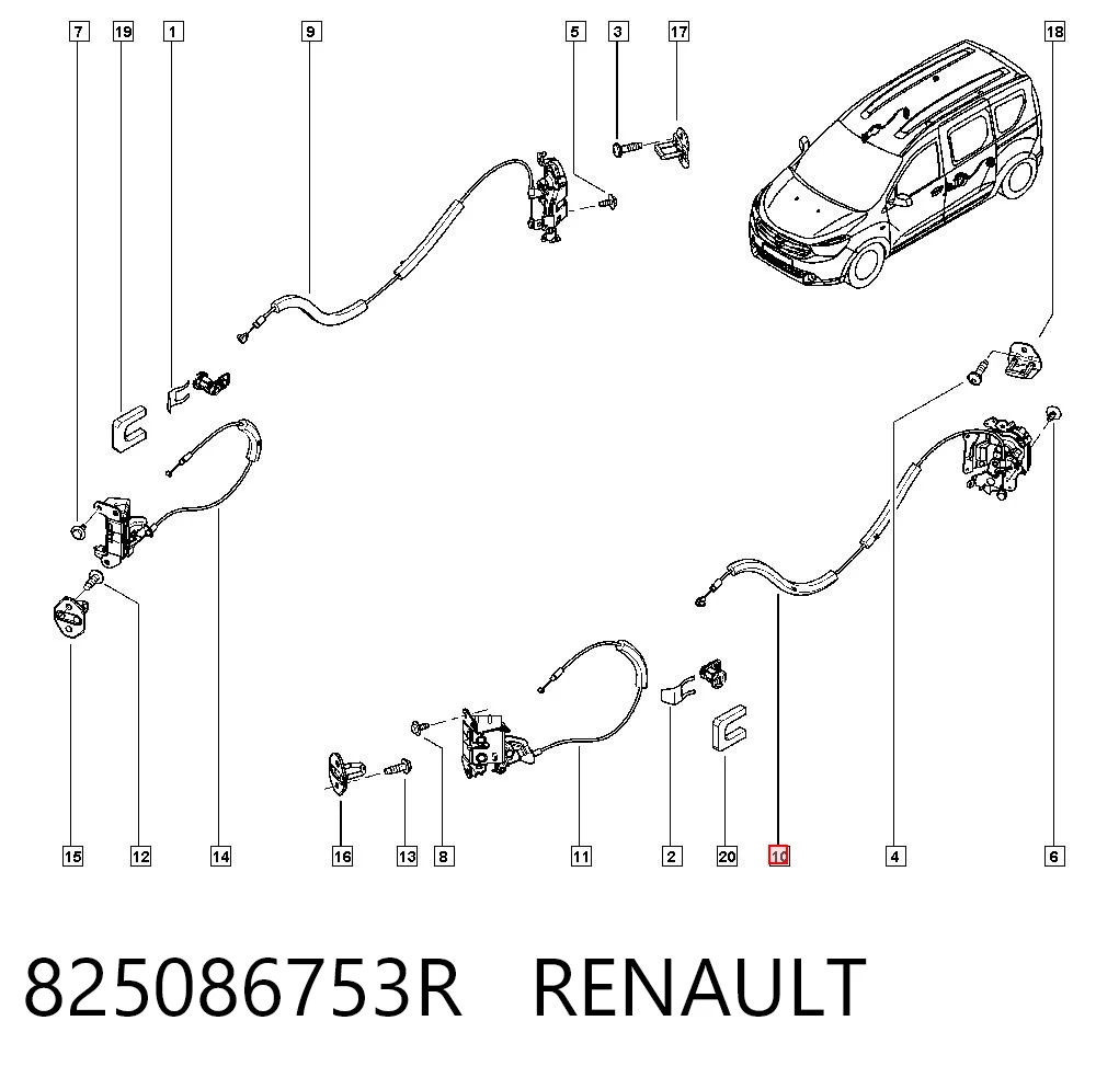 825086753R Renault (RVI)