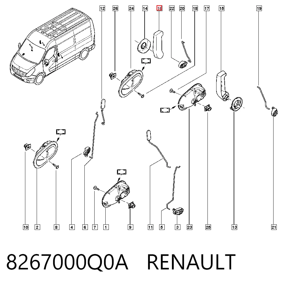 8267000Q0A Renault (RVI)