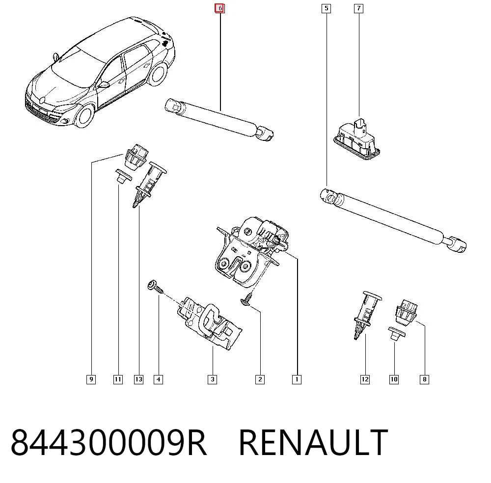 844300009R Renault (RVI)