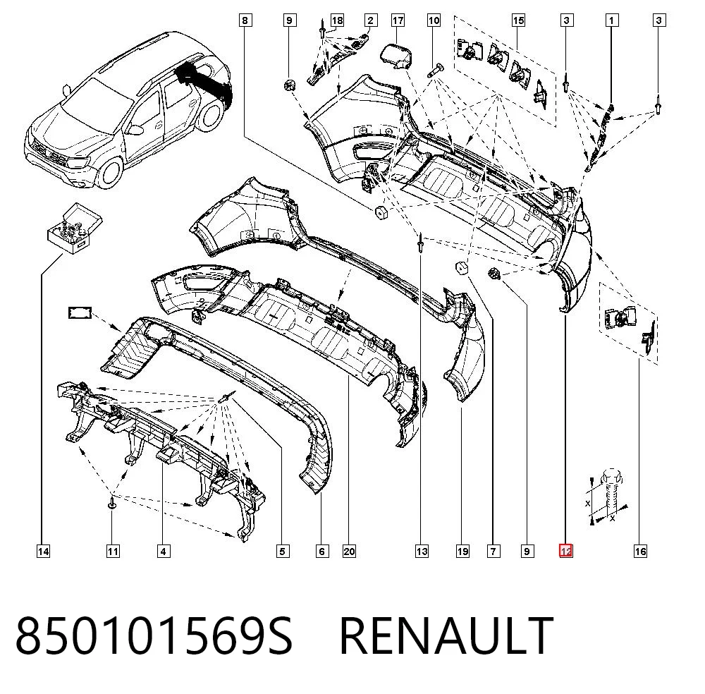 850101569S Renault (RVI)