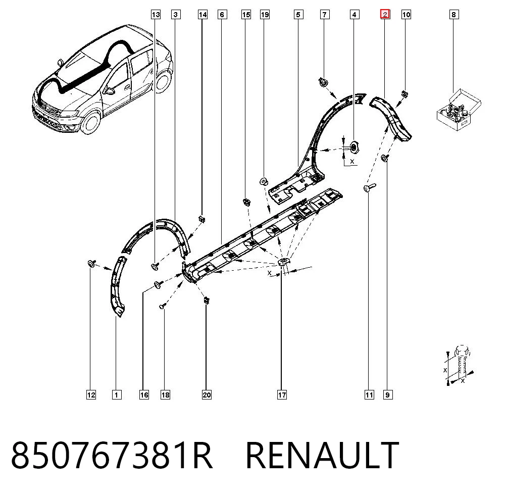 850767381R Renault (RVI)