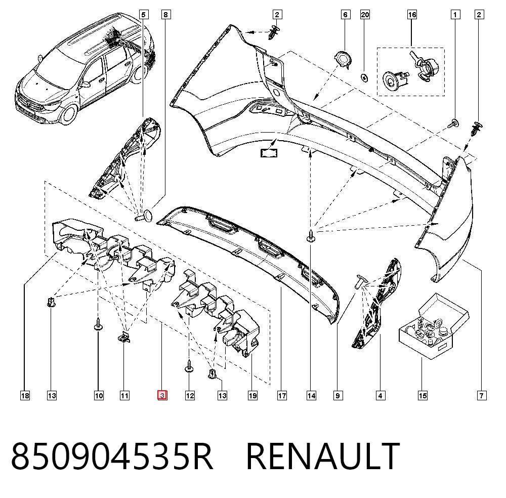 850904535R Renault (RVI)