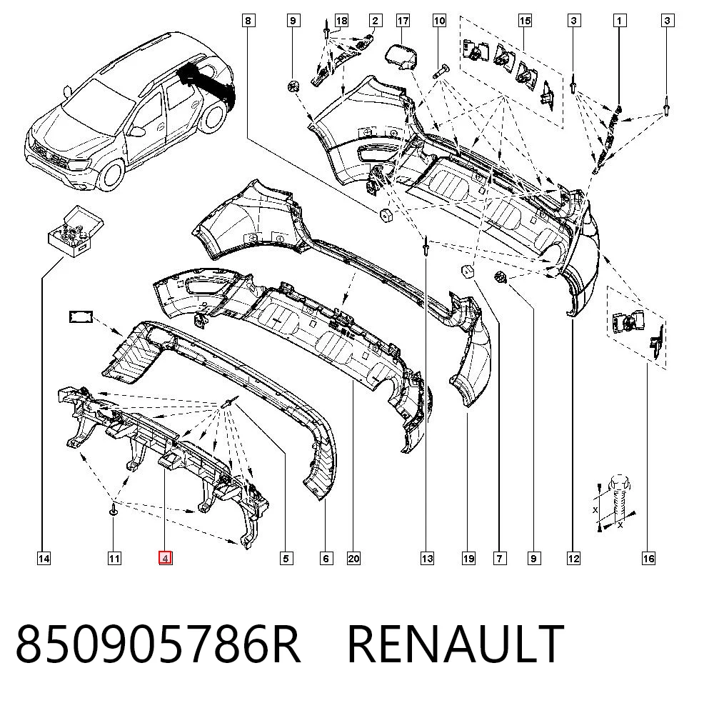 850905786R Renault (RVI)