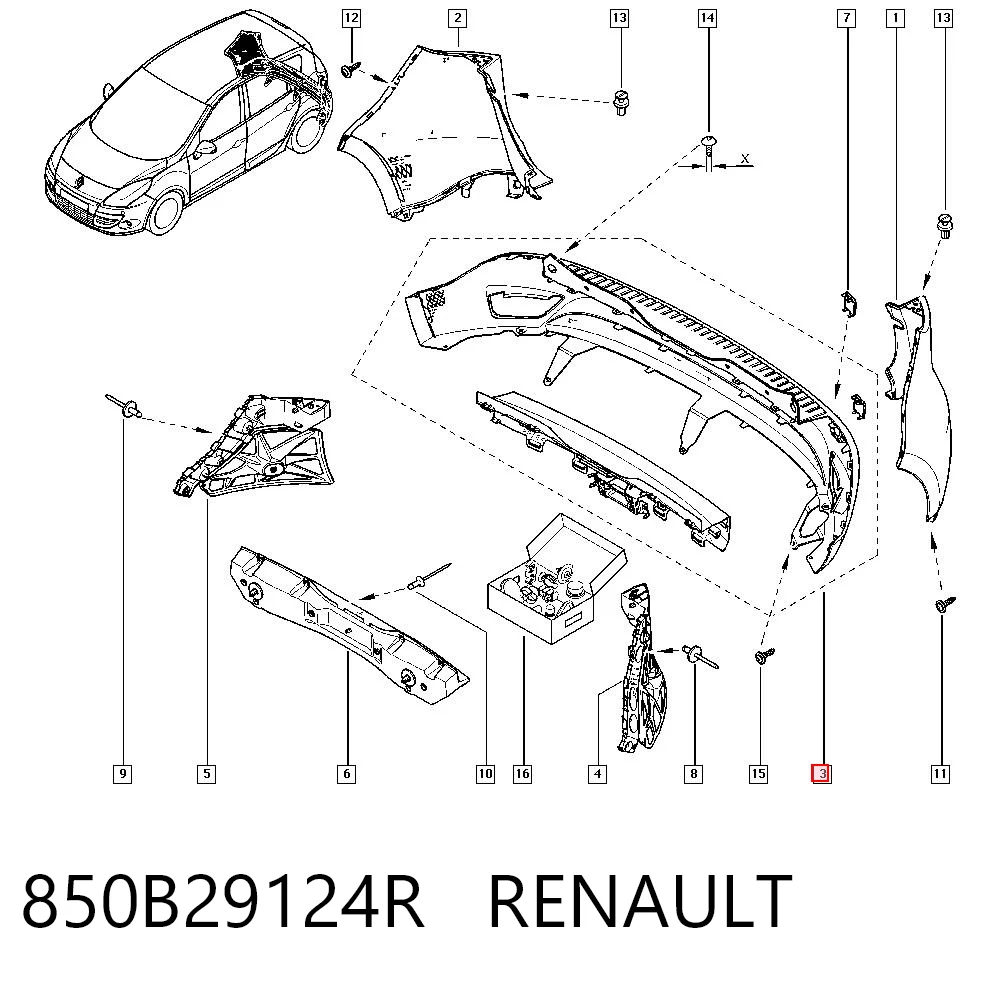 850B29124R Renault (RVI)