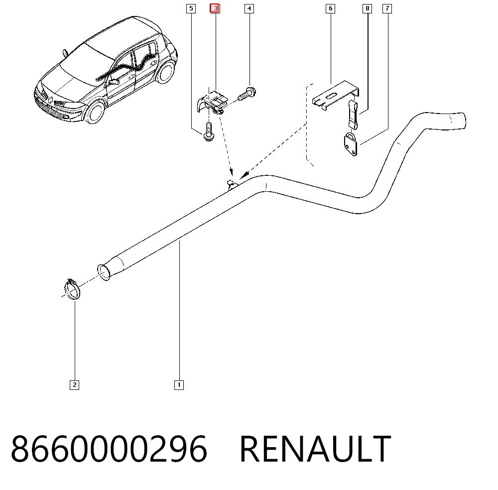 8660000296 Renault (RVI)
