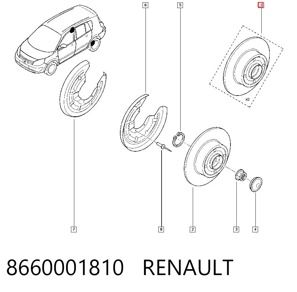8660001810 Renault (RVI)
