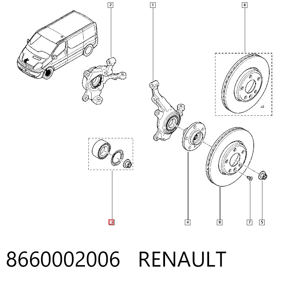 8660002006 Renault (RVI)