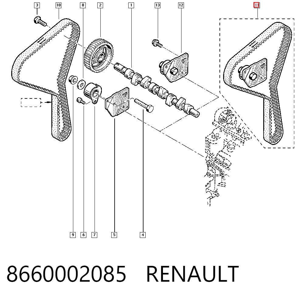 Do koszyka 530057910 LUK Pasek rozrządu, zestaw
