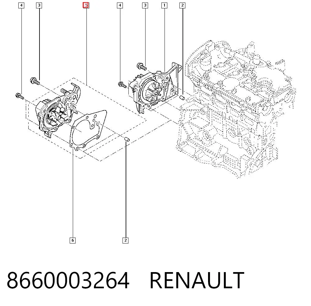 8660003264 Renault (RVI)