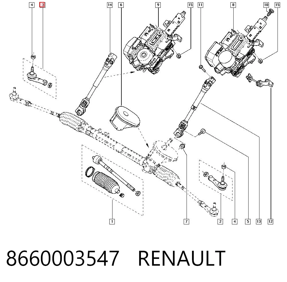 8660003547 Renault (RVI)