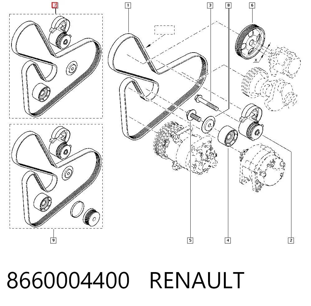 8660004400 Renault (RVI)