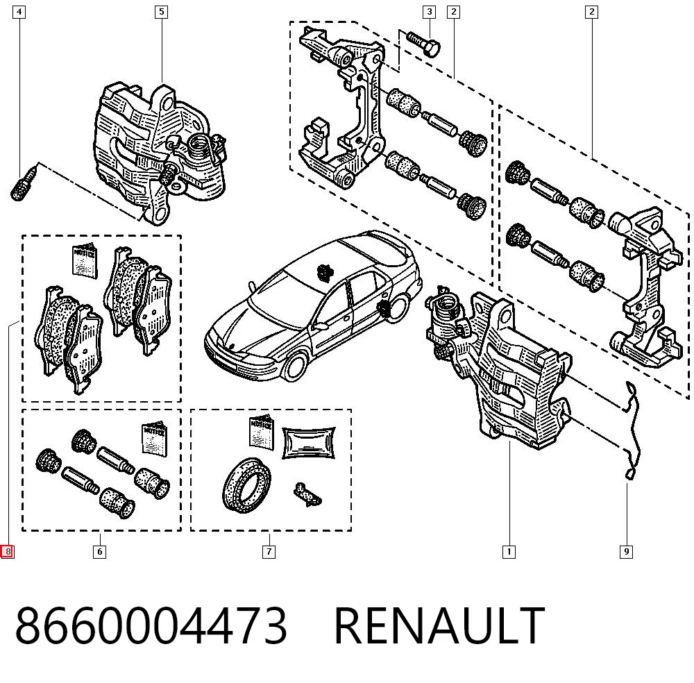 8660004473 Renault (RVI)