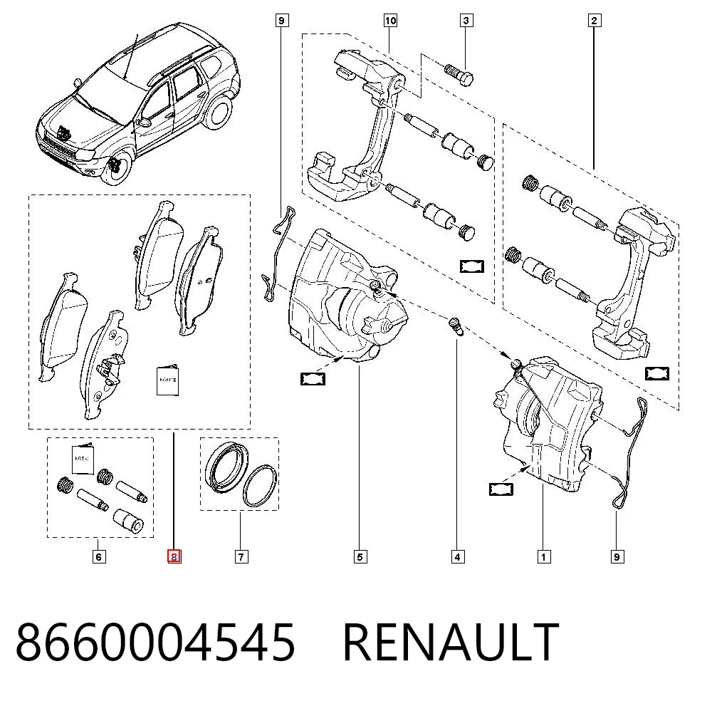 8660004545 Renault (RVI)