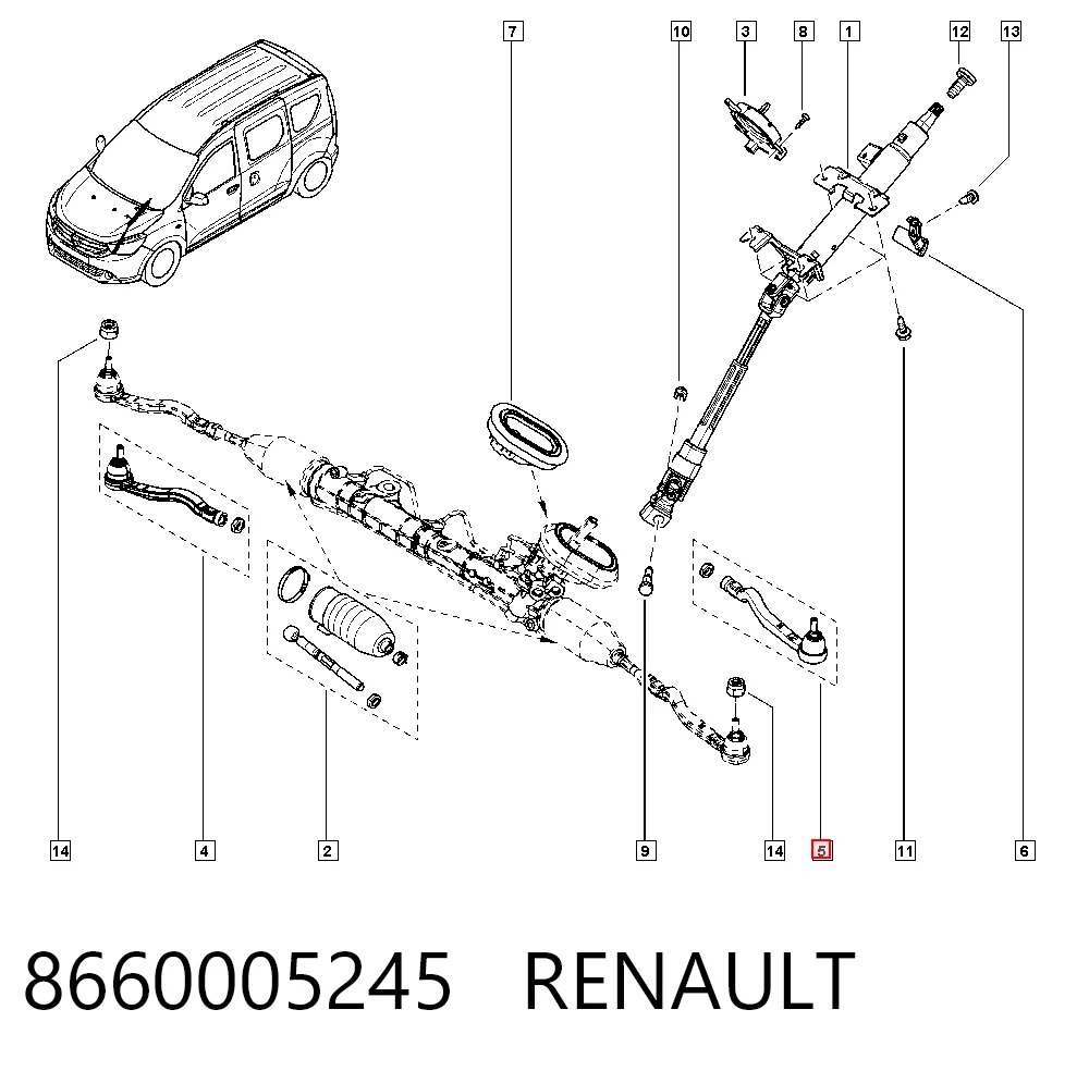 8660005245 Renault (RVI)