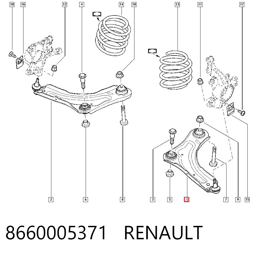 8660005371 Renault (RVI)