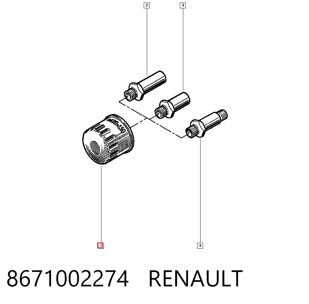 8671002274 Renault (RVI)