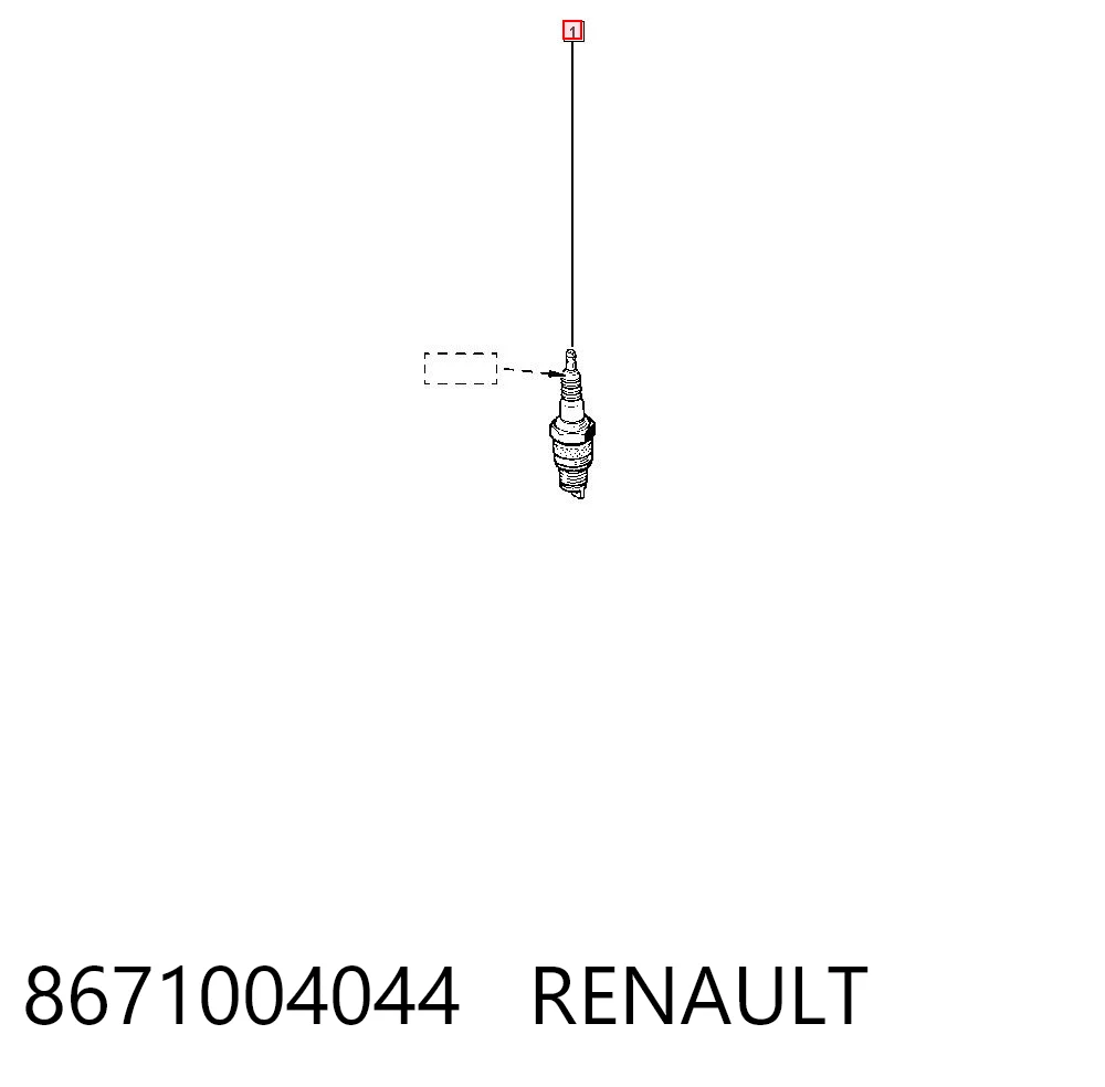8671004044 Renault (RVI)