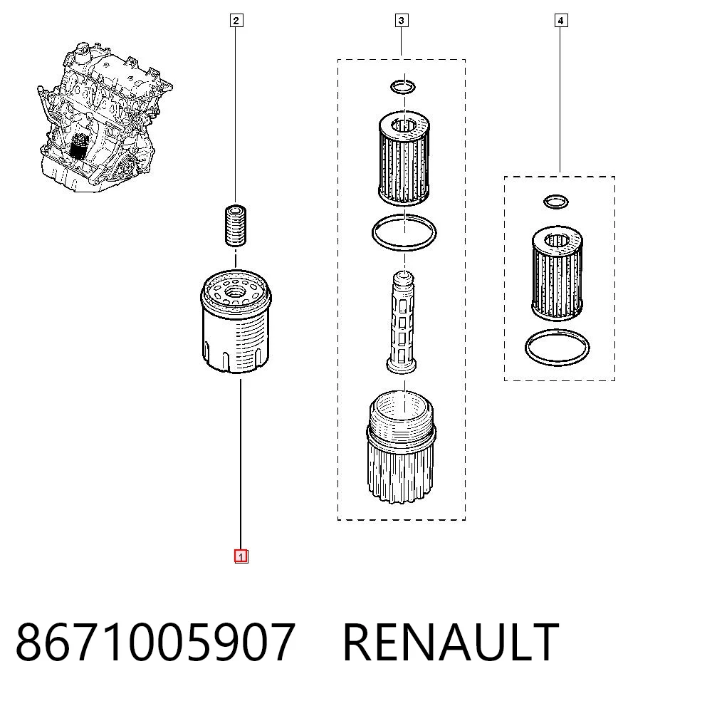 8671005907 Renault (RVI)
