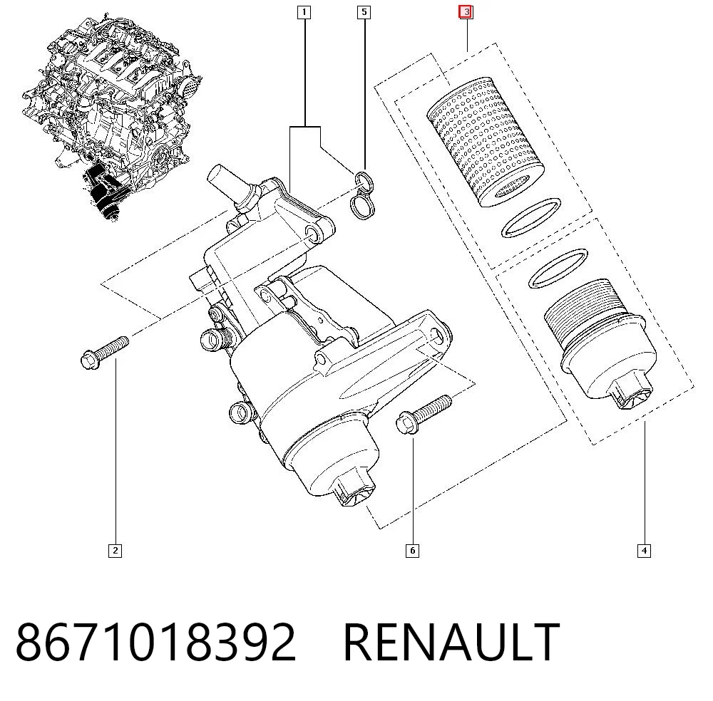 8671018392 Renault (RVI)
