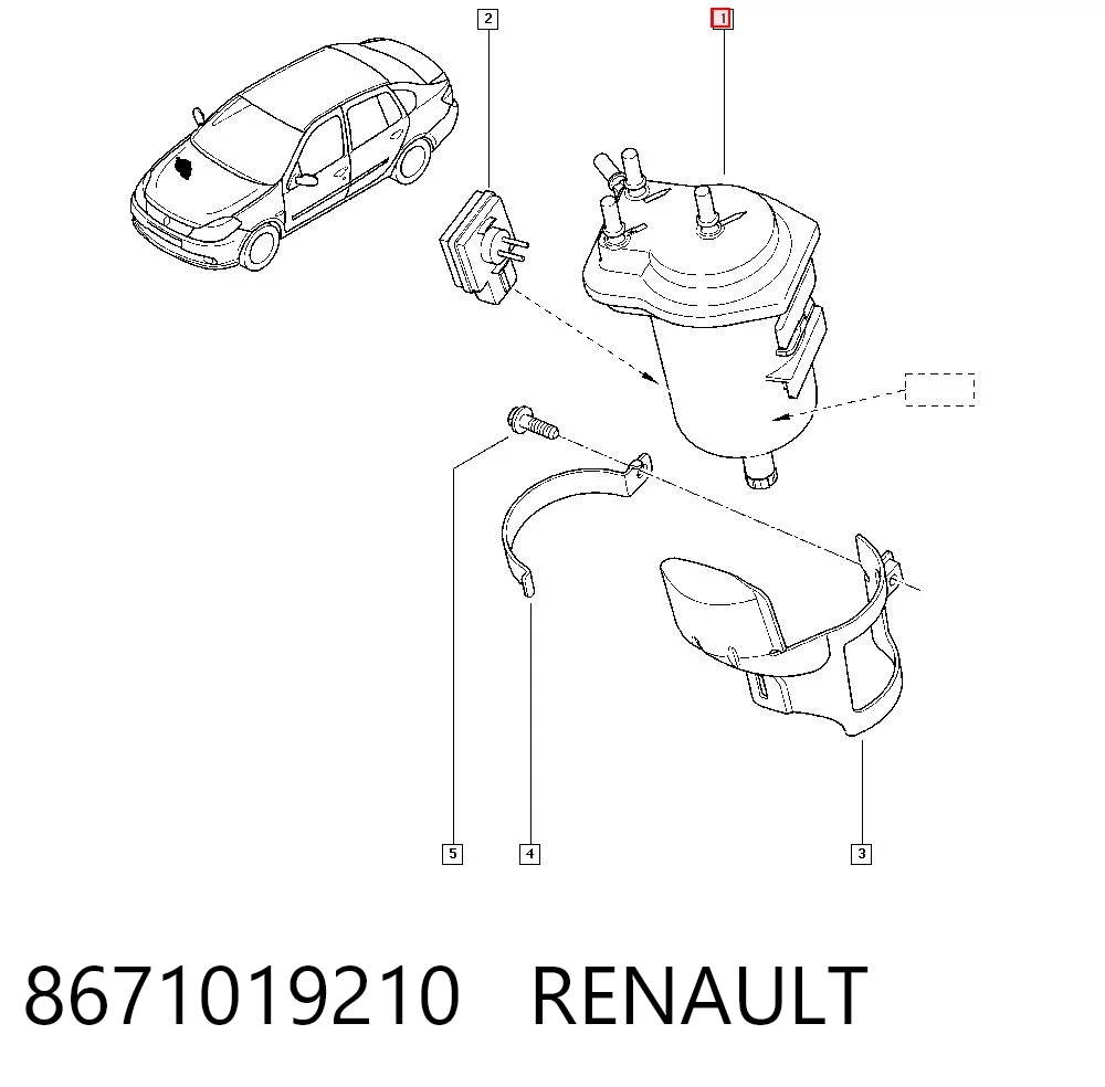 8671019210 Renault (RVI)
