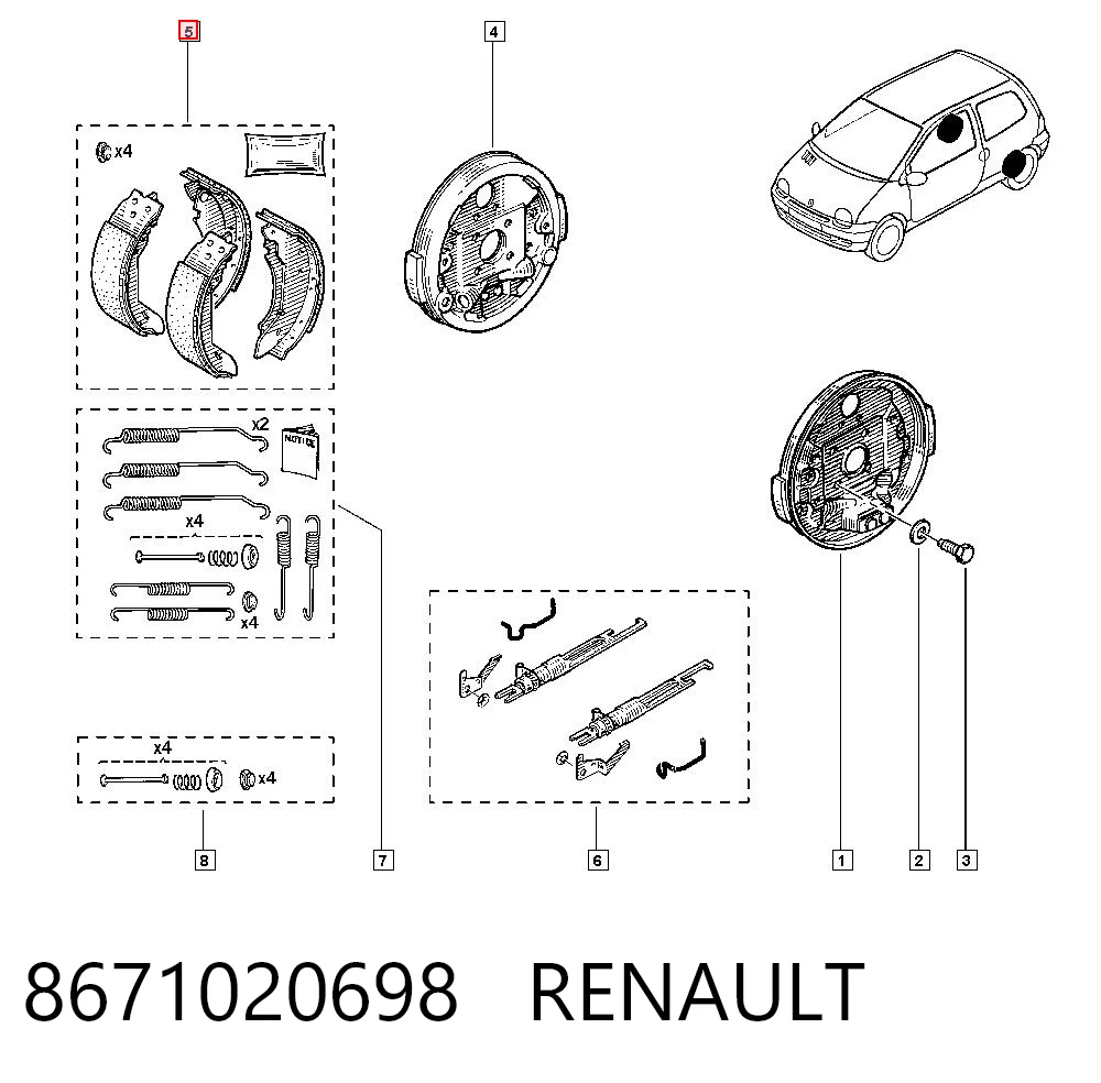 8671020698 Renault (RVI)