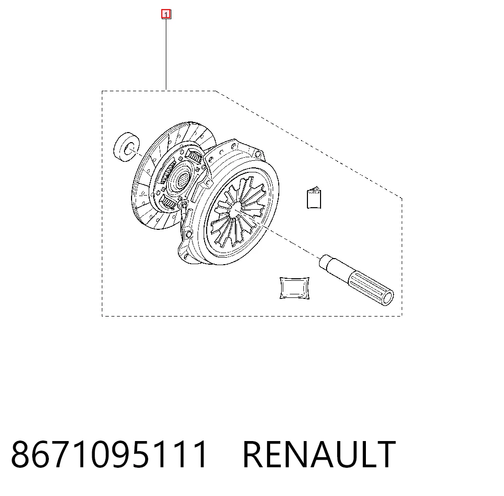 8671095111 Renault (RVI)