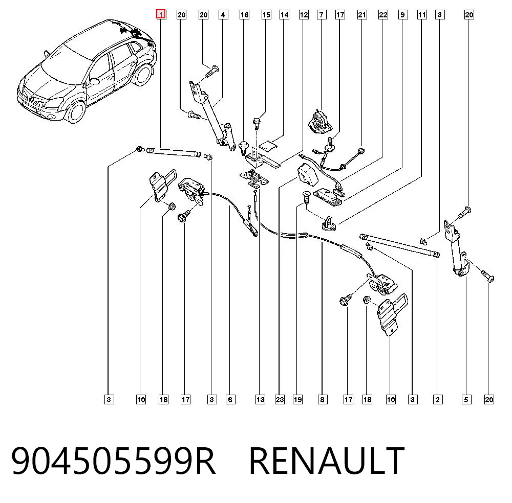 904505599R Renault (RVI)