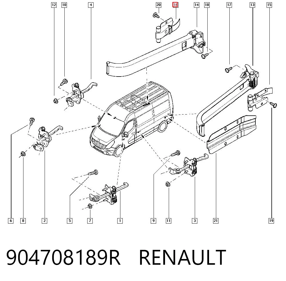 904708189R Renault (RVI)
