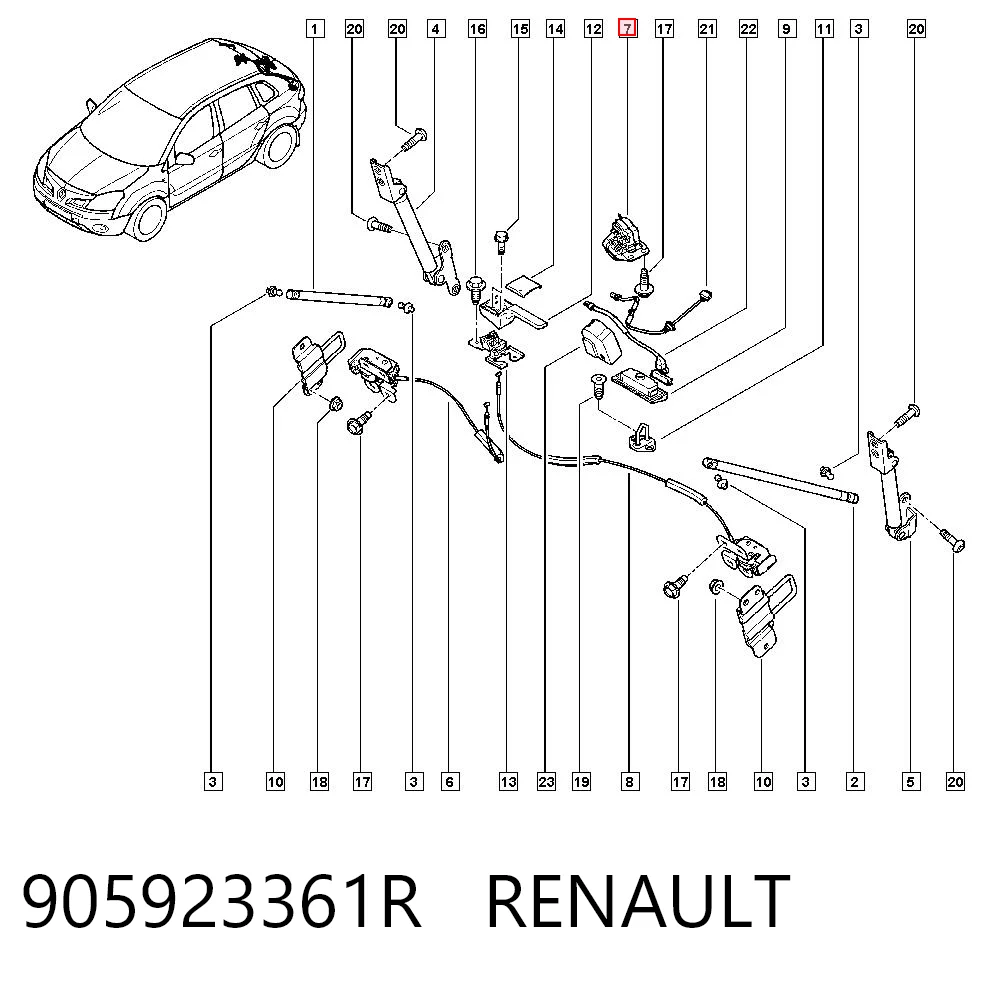 905923361R Renault (RVI)