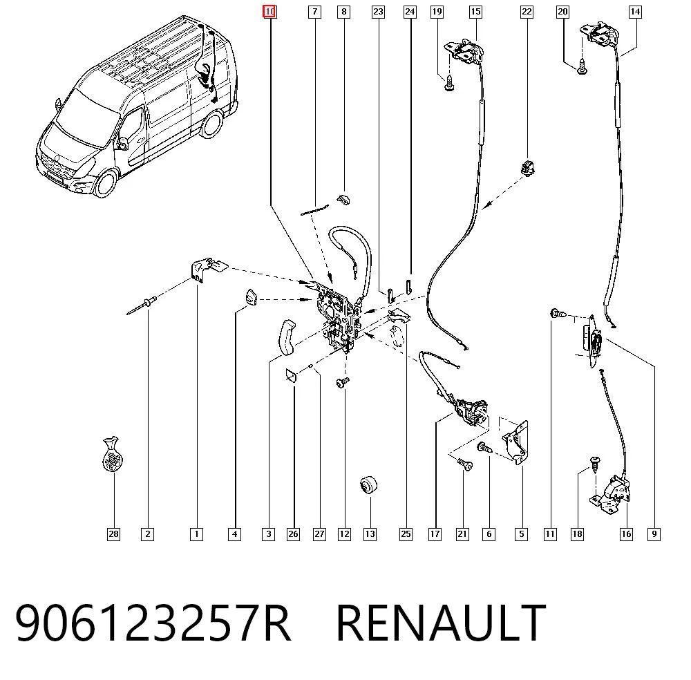 906123257R Renault (RVI)