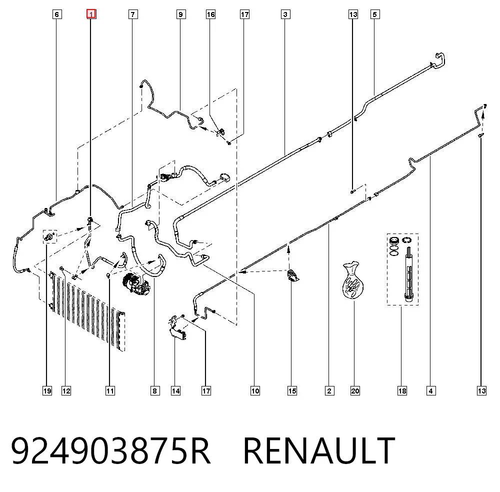 924903875R Renault (RVI)