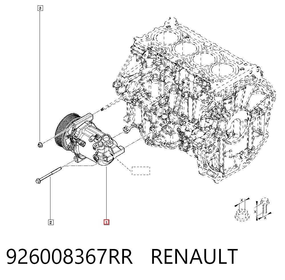  Sprężarka klimatyzacji Renault CAPTUR 2