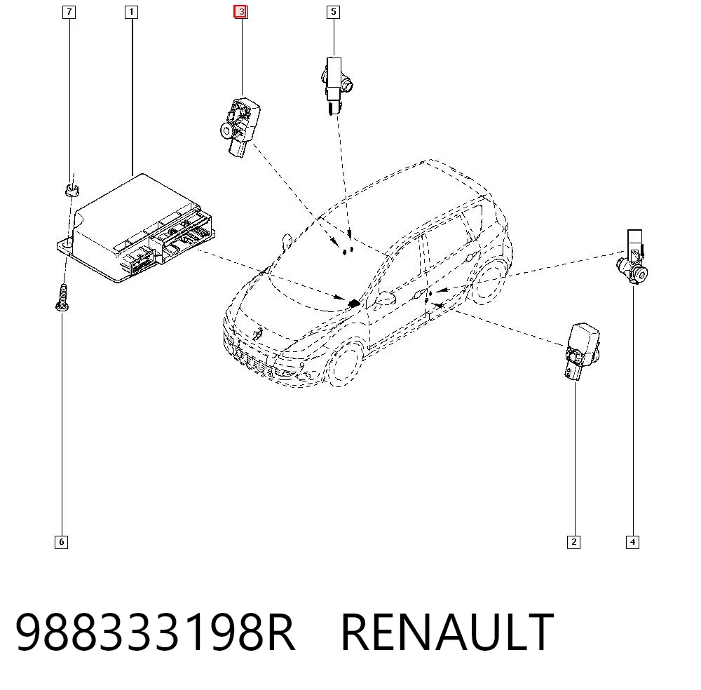 988333198R Renault (RVI)