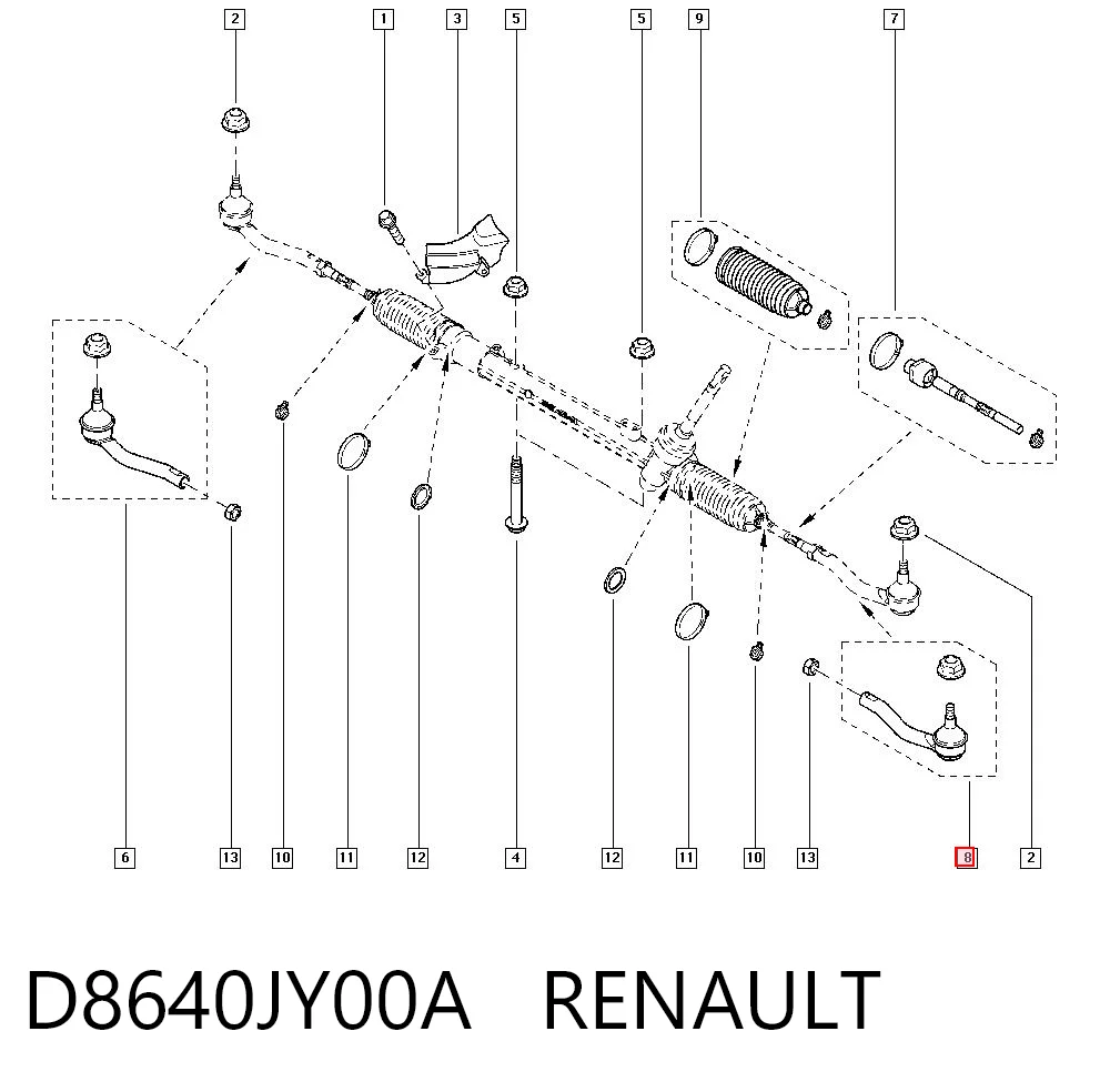 D8640JY00A Renault (RVI)