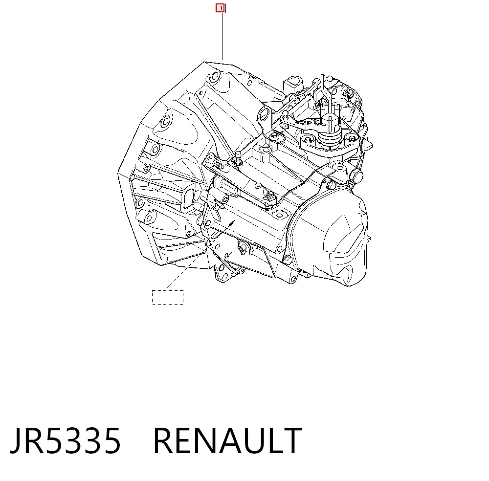 Mechaniczna skrzynia biegów w komplecie Dacia Logan II sedana (L8_) (2012 - 2026) cena, od 908,59 USD