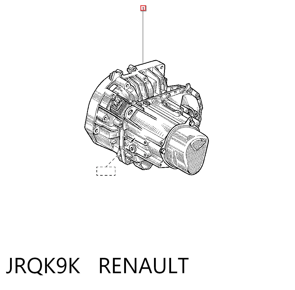Mechaniczna skrzynia biegów w komplecie Renault Kangoo I minivan (KC0, KC1) (1998 - 2008) cena, od 209,51 USD