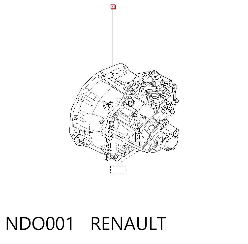  Mechaniczna skrzynia biegów w komplecie Renault Megane 2