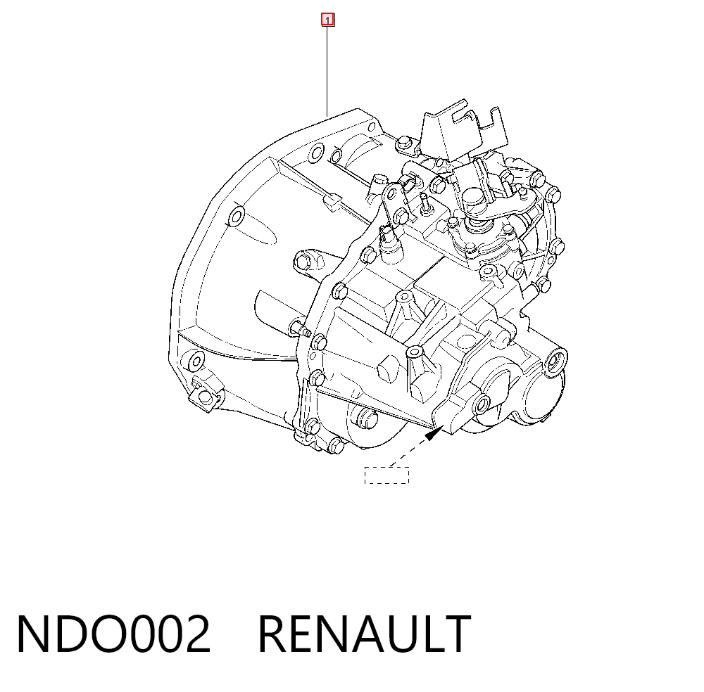 Do koszyka Mechaniczna skrzynia biegów w komplecie Renault Scenic GRAND II JM0, JM1