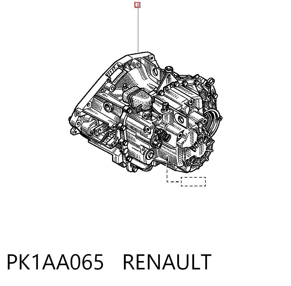 Mechaniczna skrzynia biegów w komplecie do Renault Espace III JE