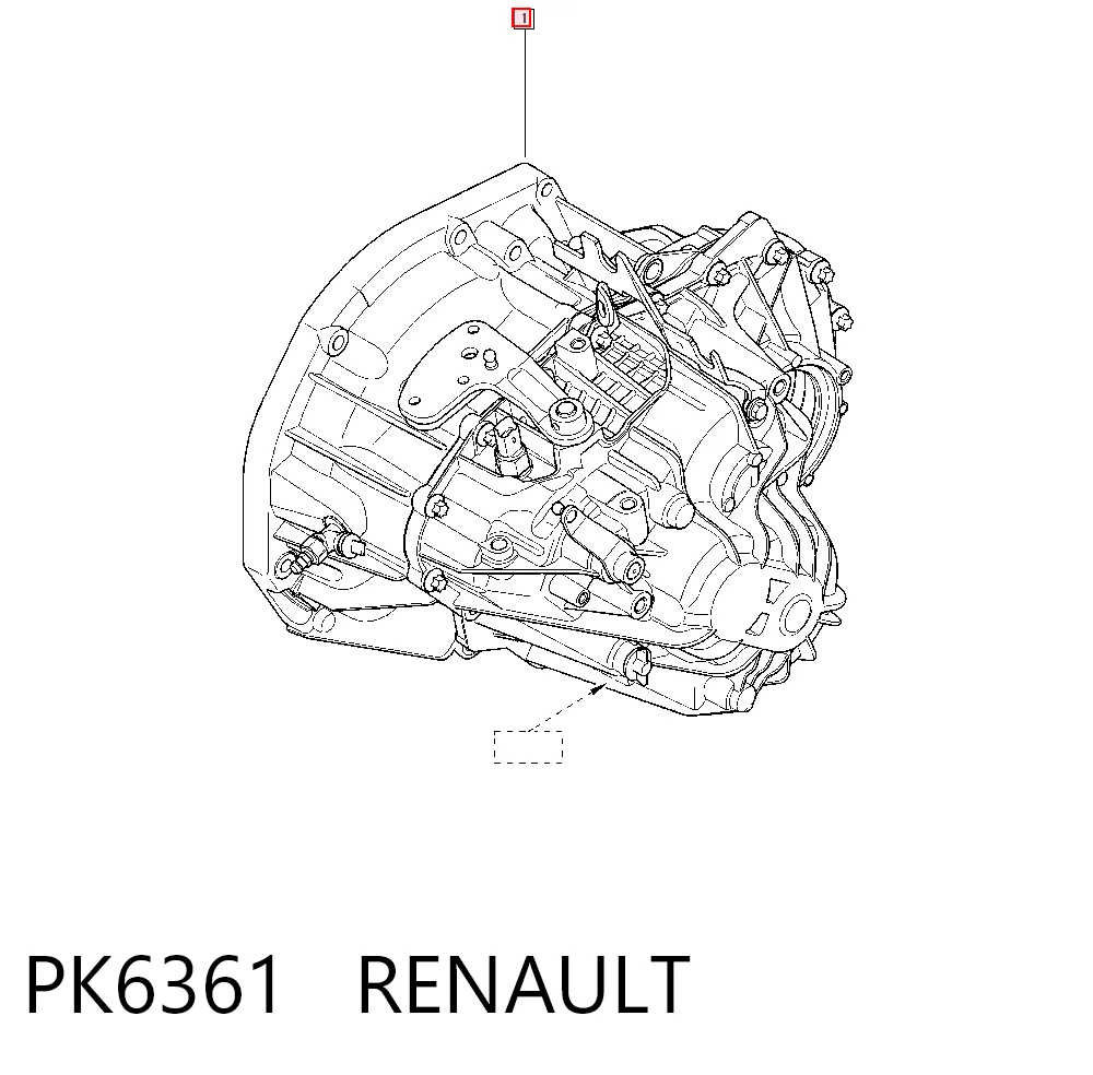 Mechaniczna skrzynia biegów w komplecie Renault Espace IV minivan (JK0) (2002 - 2015) cena, od 388,00 USD