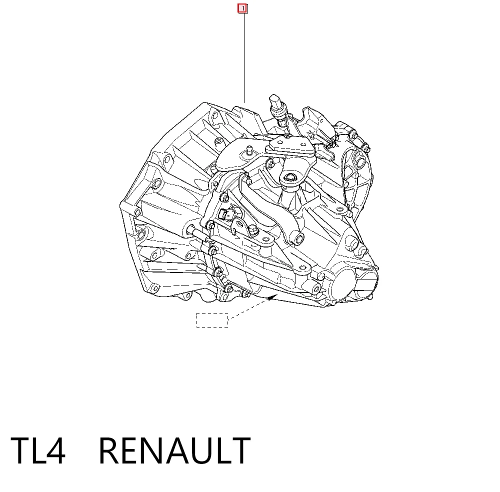 TL4 Renault (RVI) Mechaniczna skrzynia biegów w komplecie