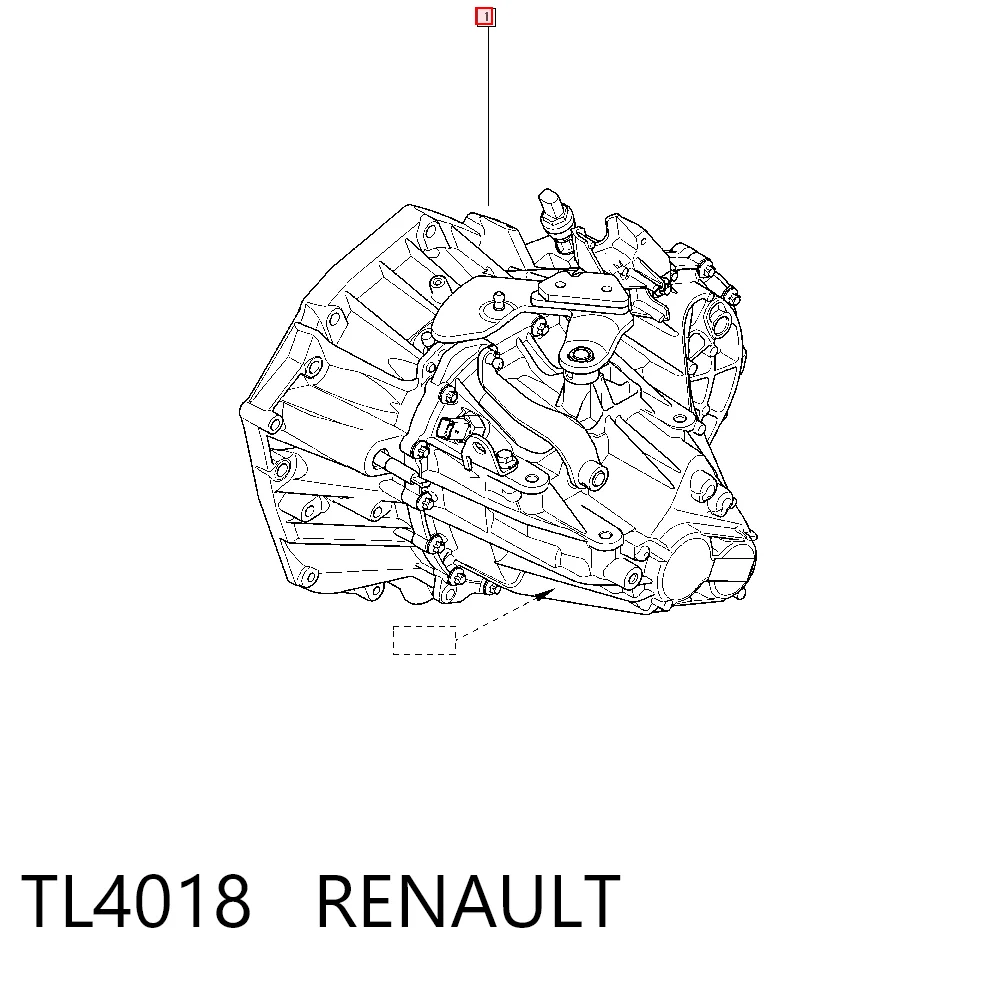 Mechaniczna skrzynia biegów w komplecie Renault Megane III kombi (KZ0, KZ1) (2008 - 2016) cena, od 342,36 USD