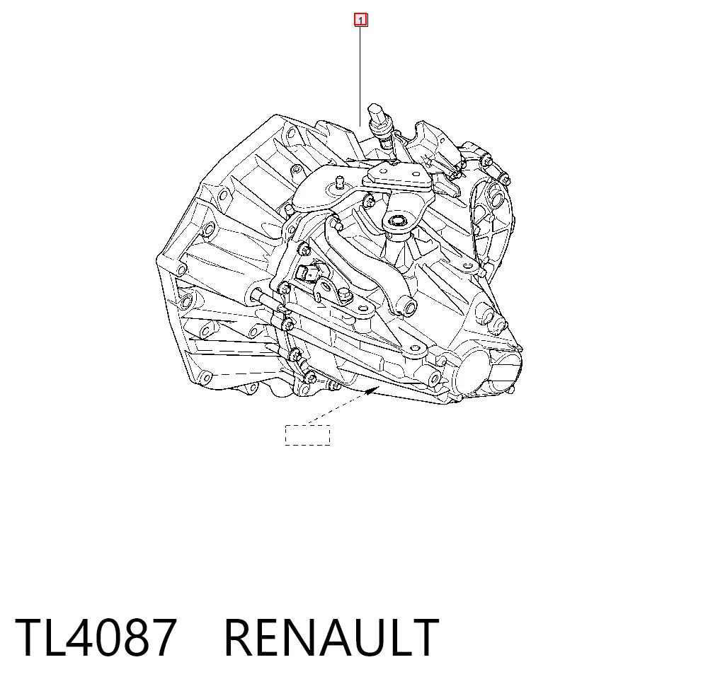 Mechaniczna skrzynia biegów w komplecie Renault Megane IV kombi (K9A, K9M, K9N) (2016 - 2026) cena, od 575,72 USD