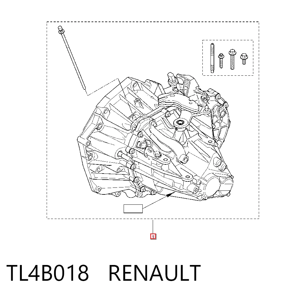  Mechaniczna skrzynia biegów w komplecie Renault Scenic 2