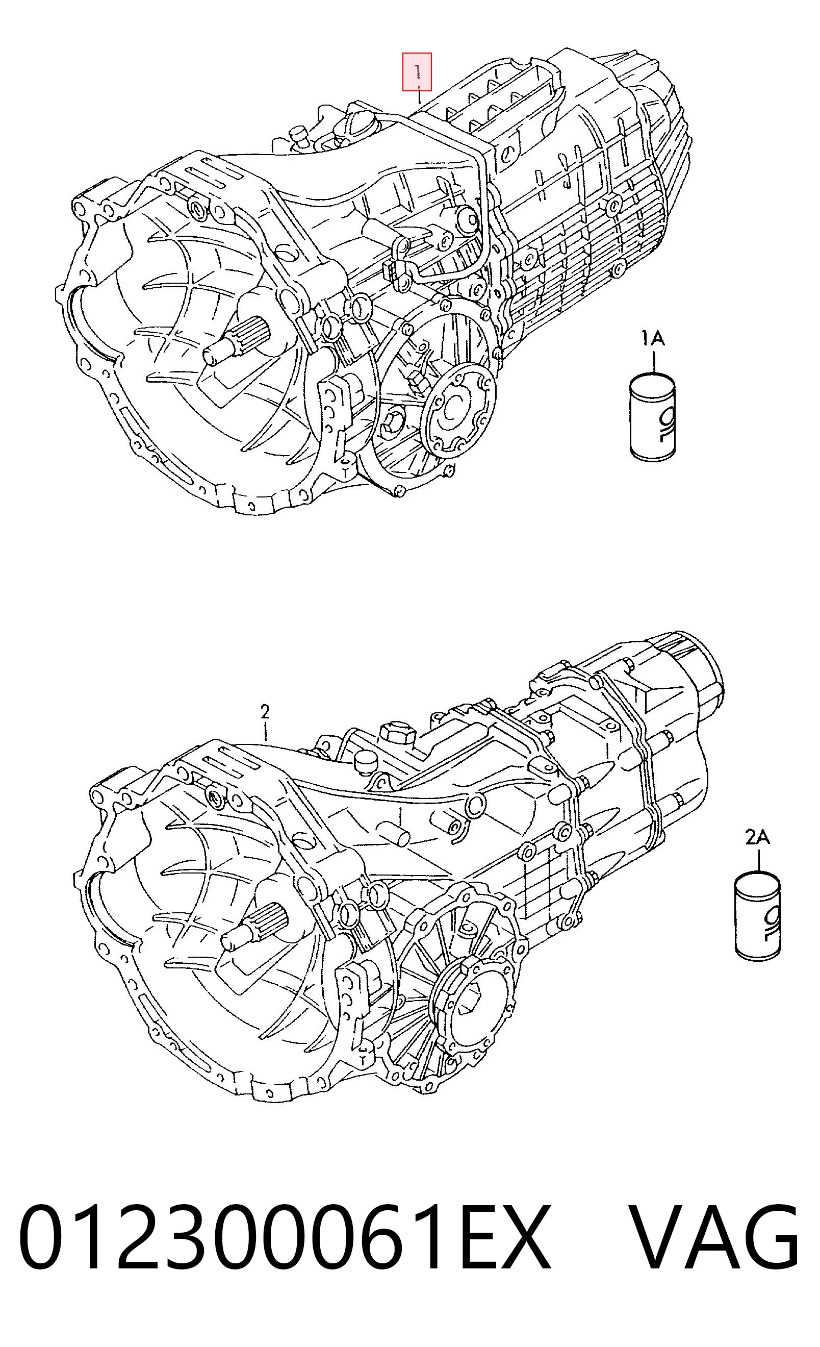 Mechaniczna skrzynia biegów w komplecie do Volkswagen Passat B5 3B3