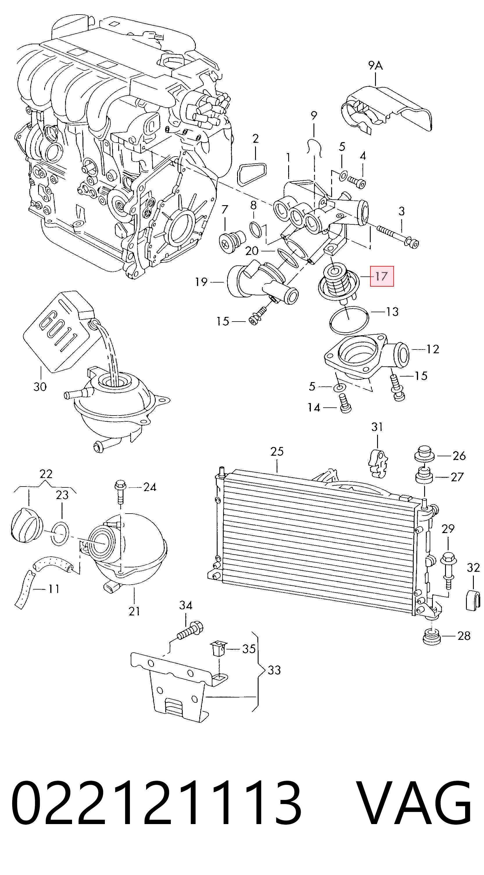 022121113 VAG Termostat