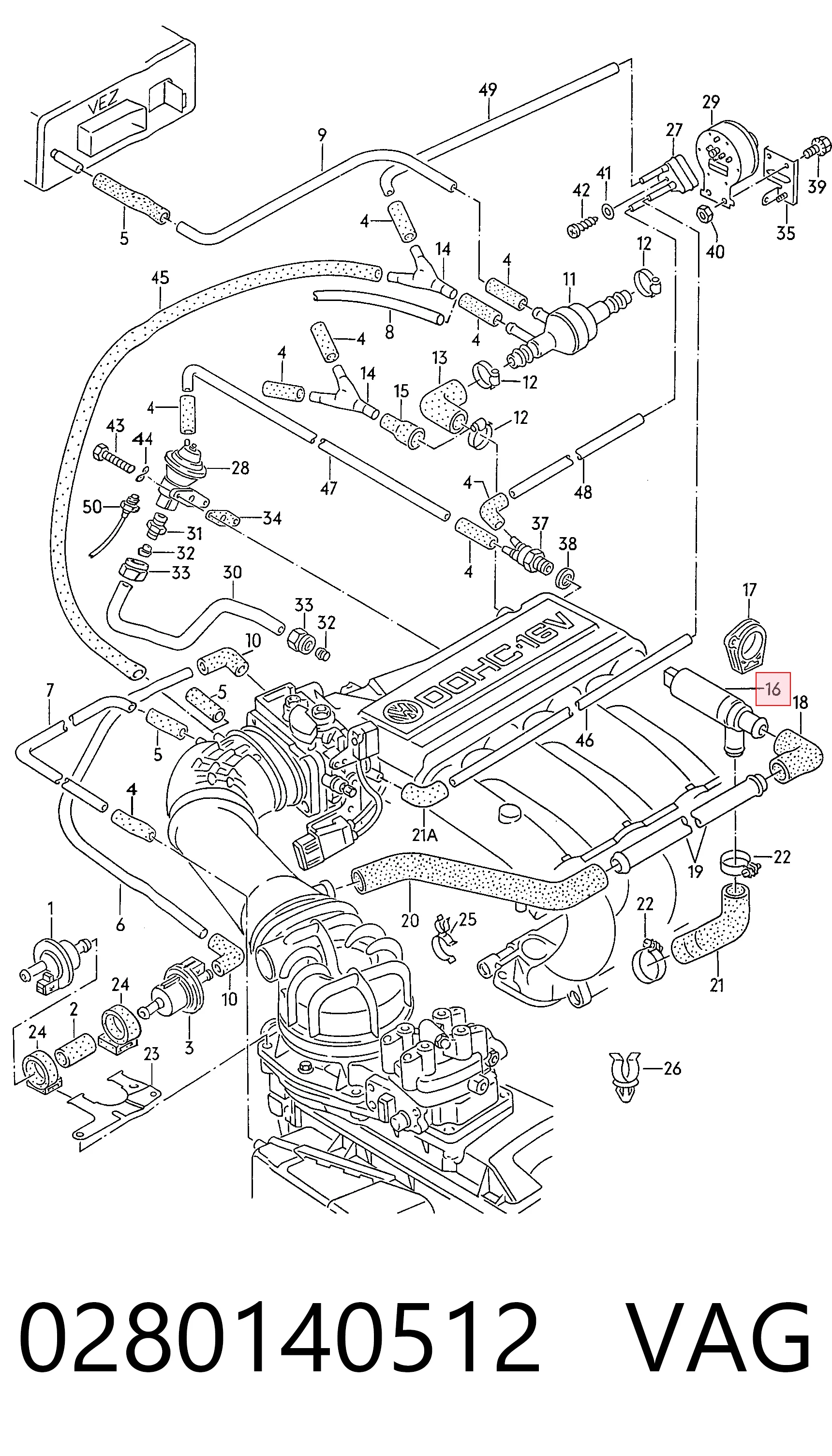  Regulator biegu jałowego Audi 100 